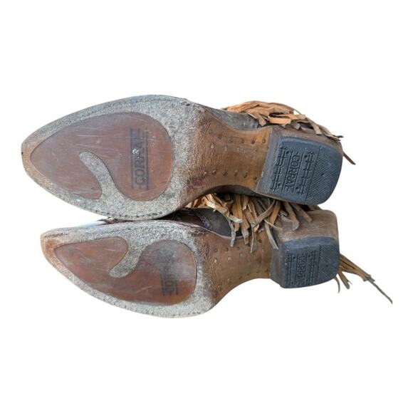 Corral Boots Mayela Fringe Cowboy Boot Women size 8.5 - Picture 7 of 10